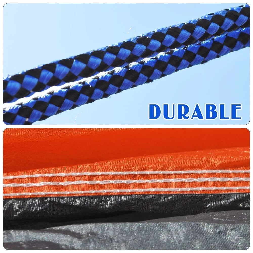 Ultra Light Nylon Parachute Hammock Travel Camping 330Lb Capacity