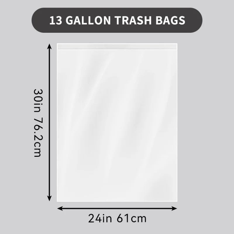 Heavy Duty Trash Bags 130 Count Leak Proof Odor Control