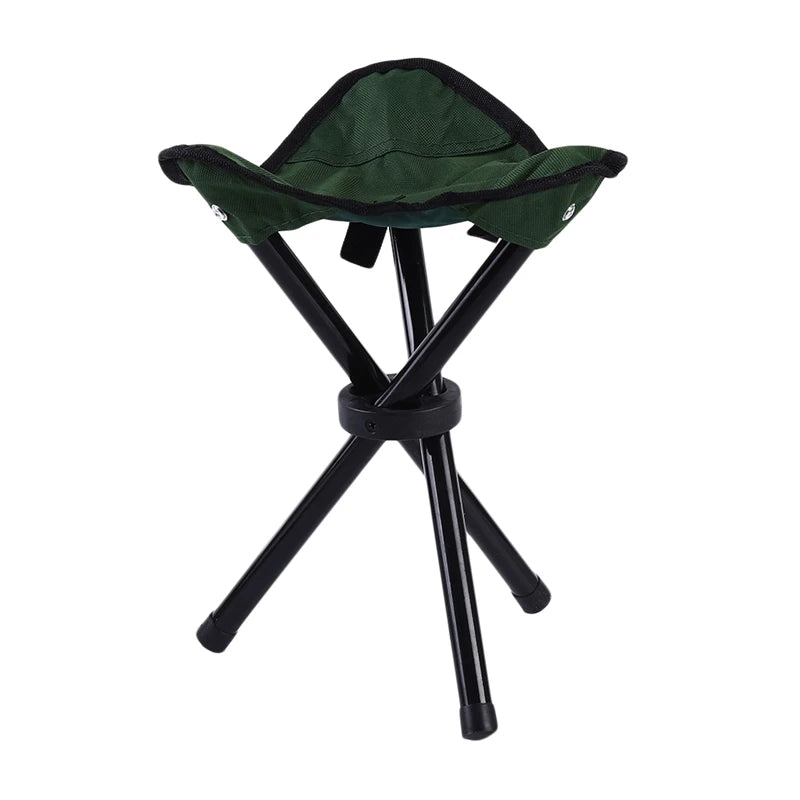 Outdoor Folding Triangular Stool For Camping And Hiking