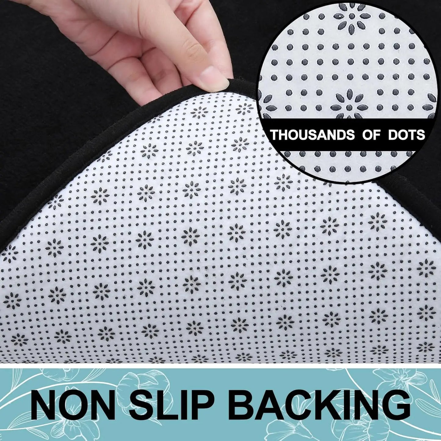 Extra Soft Memory Foam Bath Mat for Shower and Tub