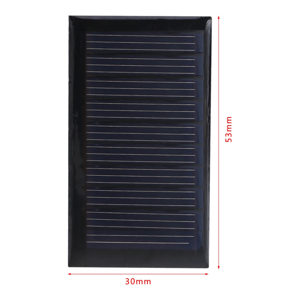 Shunmaii 0.15W 5V Solar Panel Polysilicon High Efficiency Portable