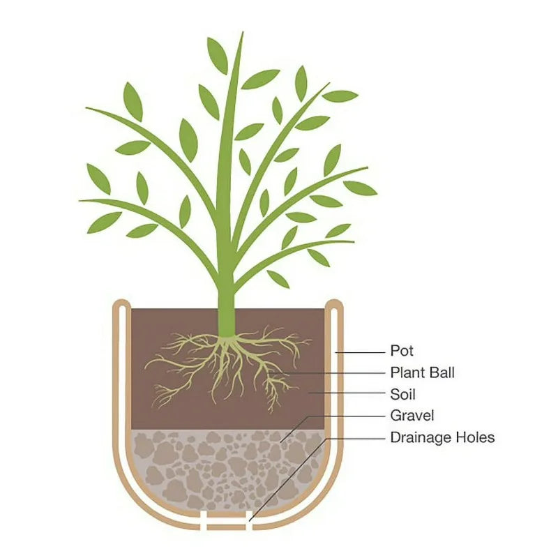 Ferenza Recycled Resin Planter for Indoor and Outdoor Use