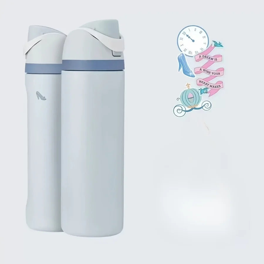 Stainless Steel Insulated Water Bottle With Straw Hot And Cold