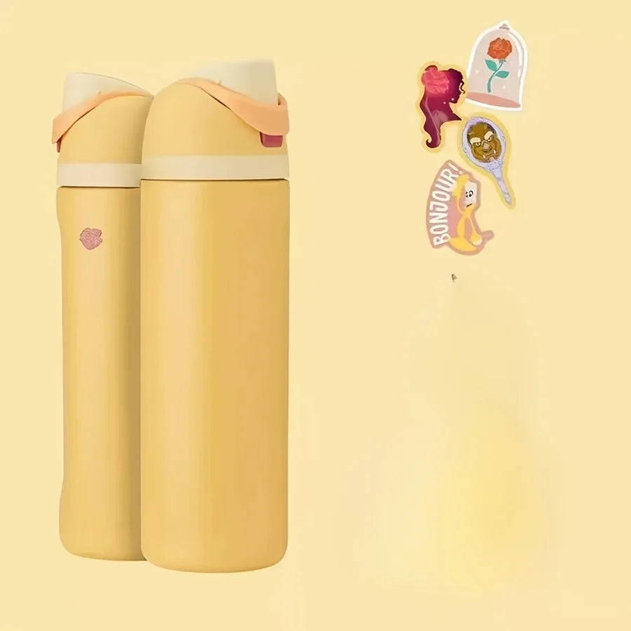 Stainless Steel Insulated Water Bottle With Straw Hot And Cold