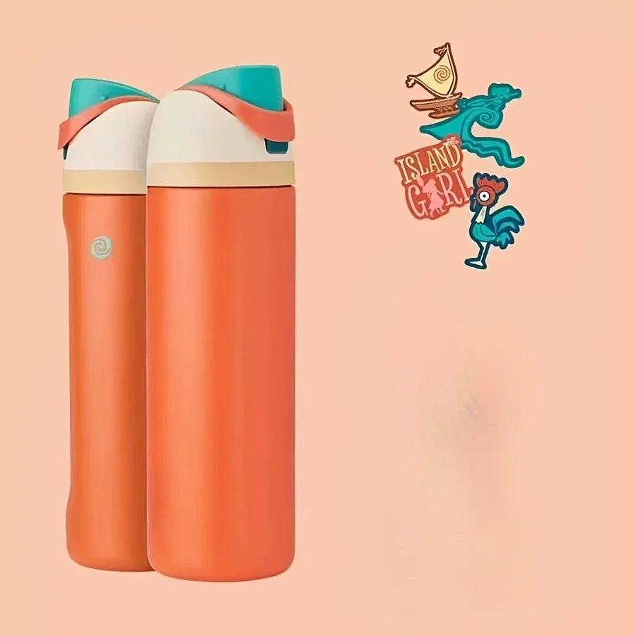 Stainless Steel Insulated Water Bottle With Straw Hot And Cold
