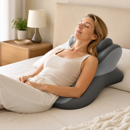 Pillow Relieve Neck Arm Fatigue Removable Headrest Anti-Slip Ideal for Bed Reading Multifunctional Memory Foam Prone Reading