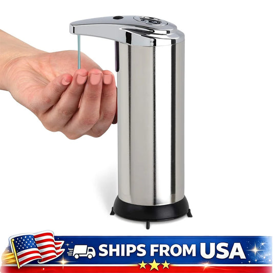 Touchless Soap Dispenser With Infrared Sensor Large Capacity Kitchen