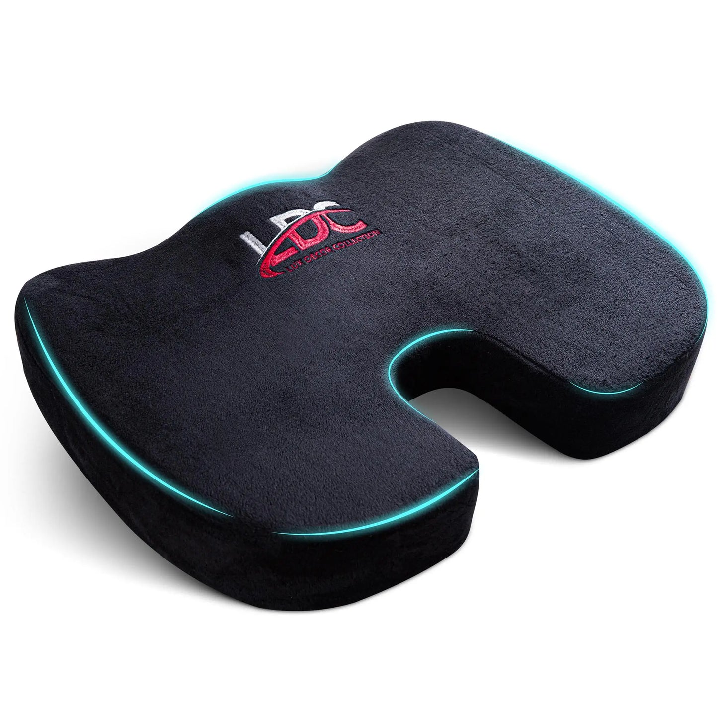 LDC Lux Decor Gel Infused Memory Foam Seat Cushion