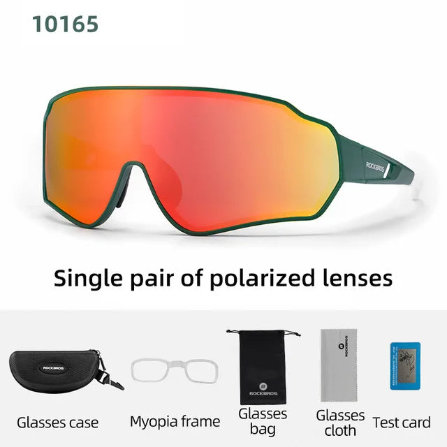 ROCKBROS Polarized Cycling Glasses UV400 Outdoor Eyewear Men Women
