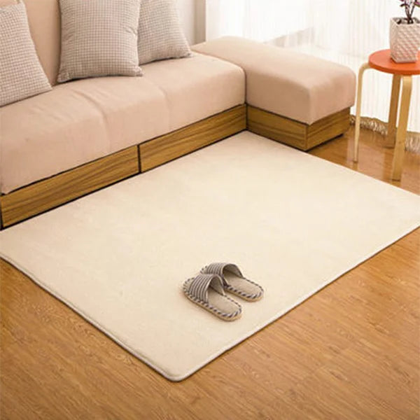 O SHI CAR Thick Coral Velvet Carpet For Living Room