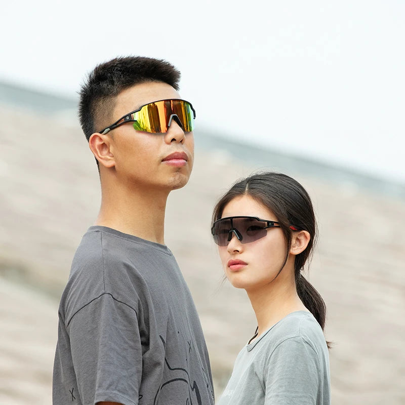 ROCKBROS Polarized UV400 Unisex Hiking Sunglasses for Men Women