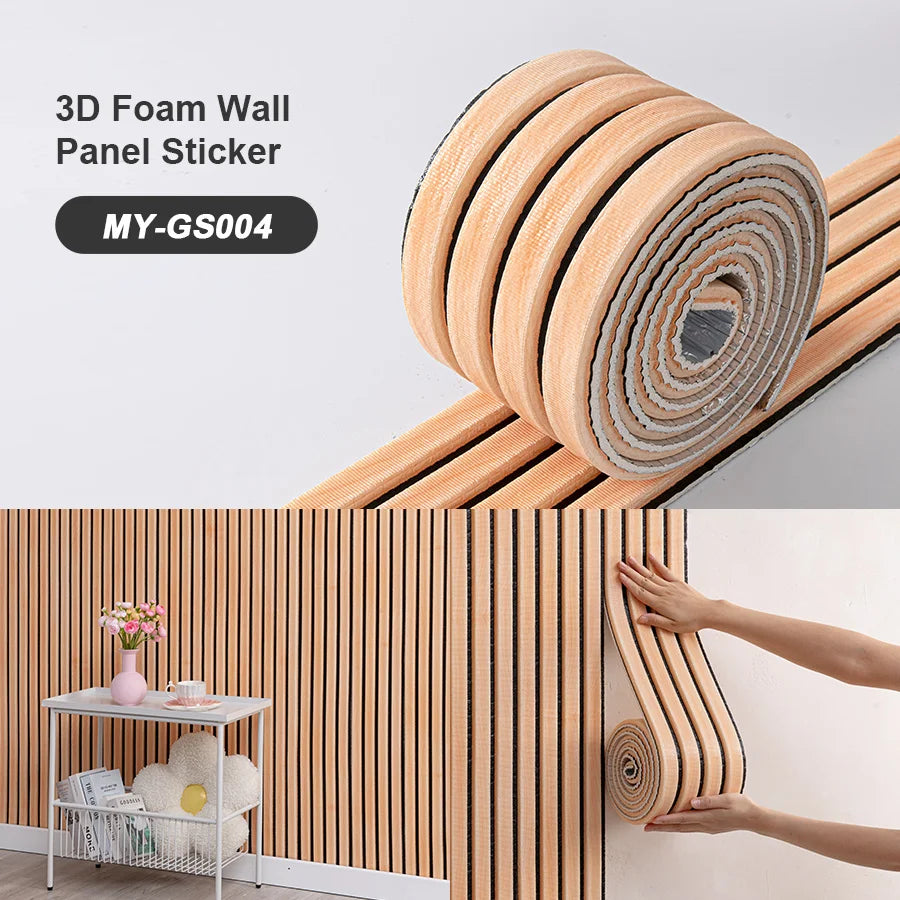 SXP Foam Wall Panel 3D Self-Adhesive Skirting Board
