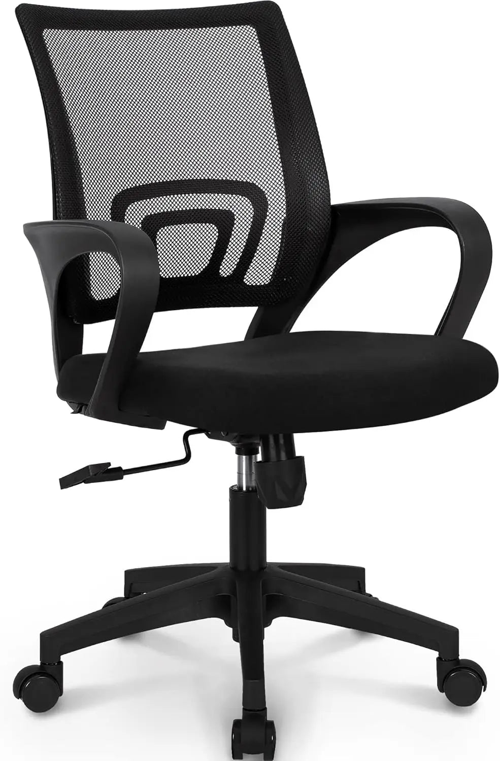 Mesh Gaming Office Chair With Lumbar Support And Adjustable Height