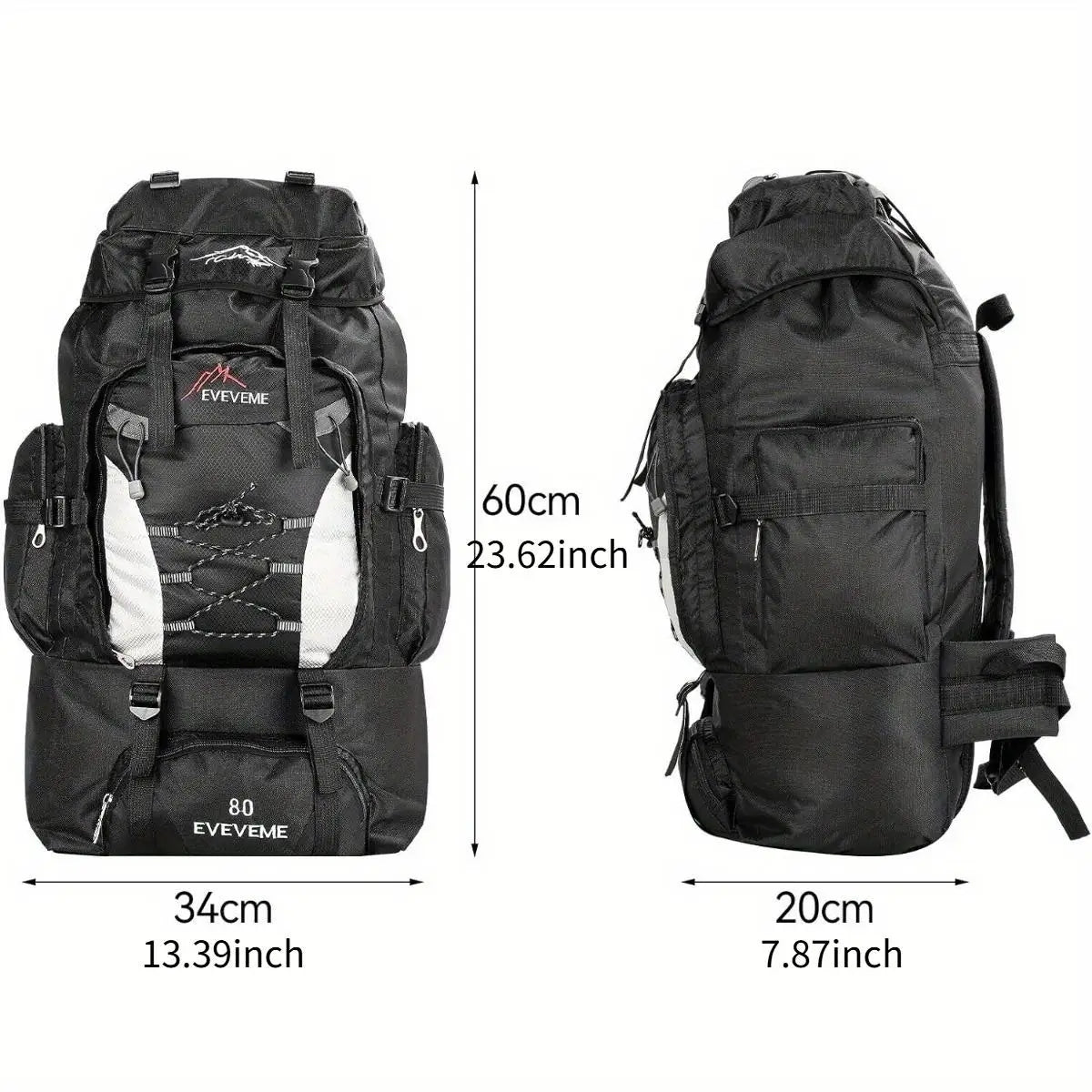Sports Backpack For Hiking Camping And Travel Mountaineering