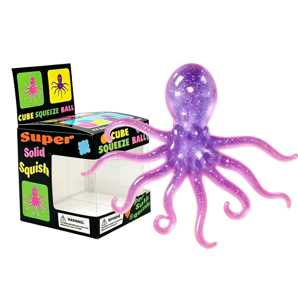 1Pcs New Jellyfish Squishy Kneading Music Adult Stress Relief Squeeze Sensory Toys Decompression Simulation Jellyfish Party Gift