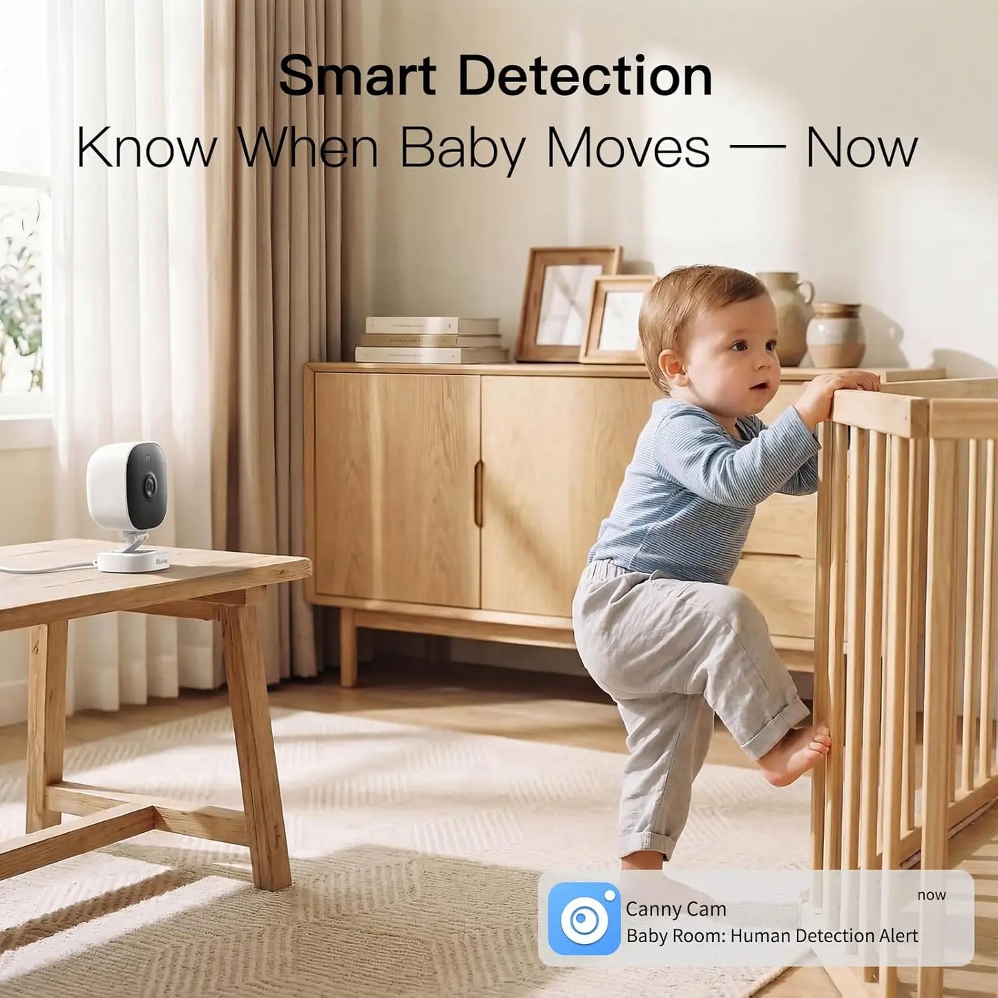 2.5K Security Camera With Night Vision, Motion Spotlight, Two-Way Audio
