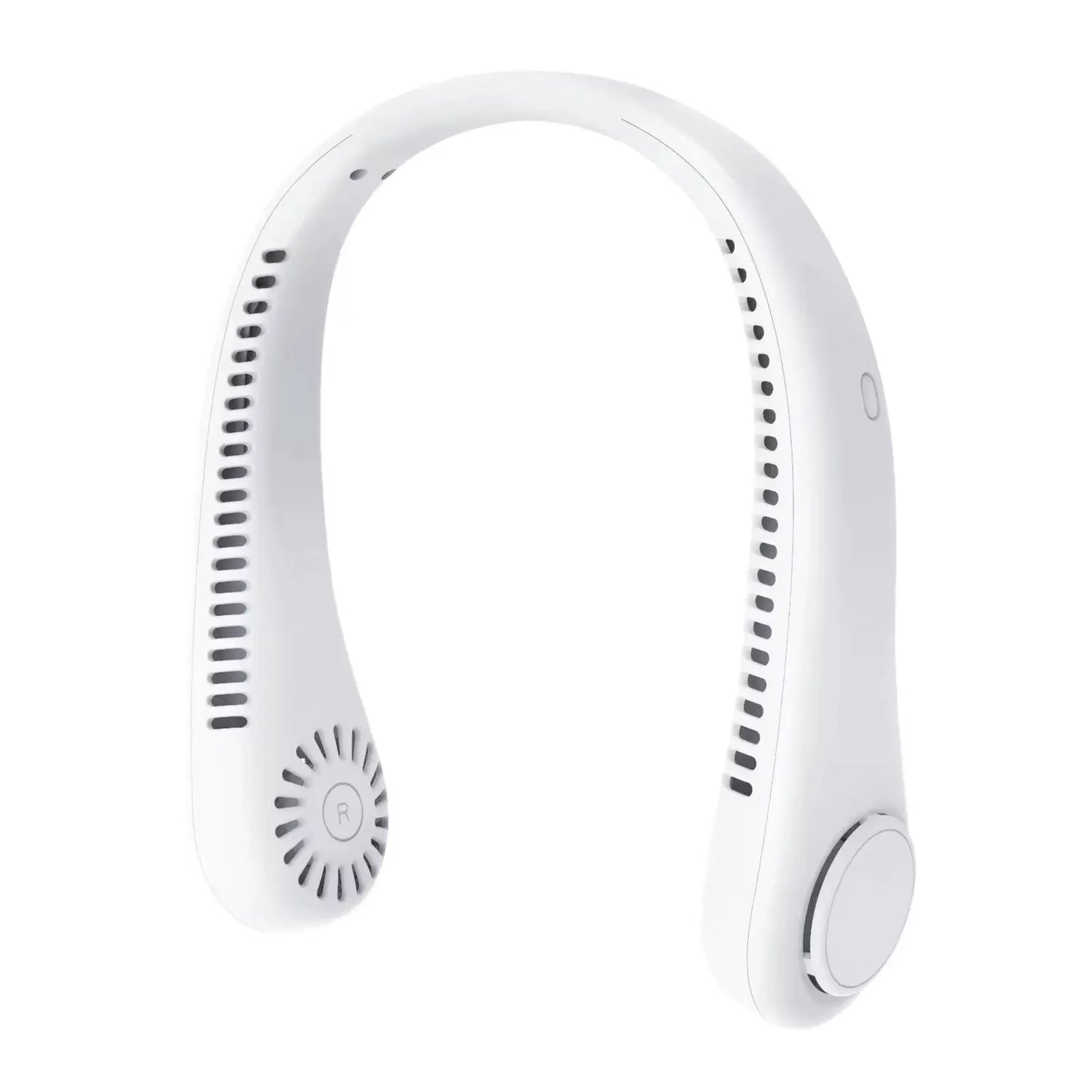Portable Bladeless Neck Fan 800mAh Rechargeable Wearable Outdoor Fan