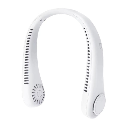 Portable Bladeless Neck Fan 800mAh Rechargeable Wearable Outdoor Fan