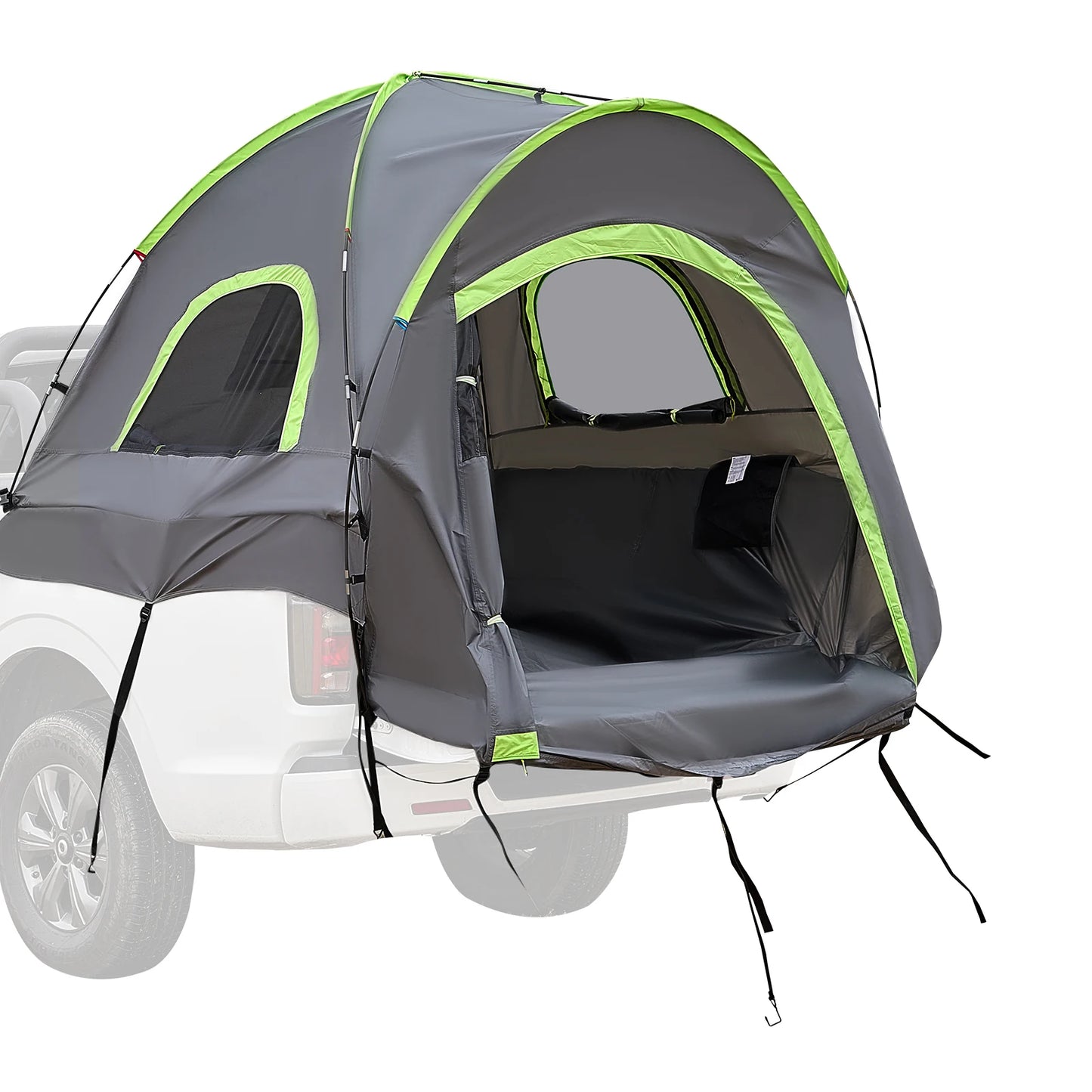 SucceBuy Pickup Truck Tent For Camping Waterproof PU2000