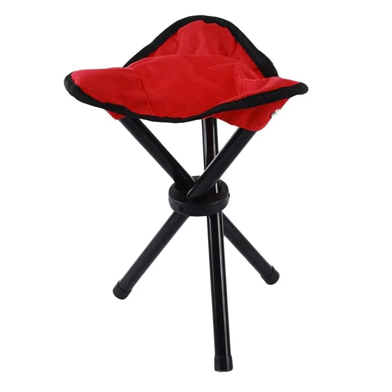 Outdoor Folding Triangular Stool For Camping And Hiking