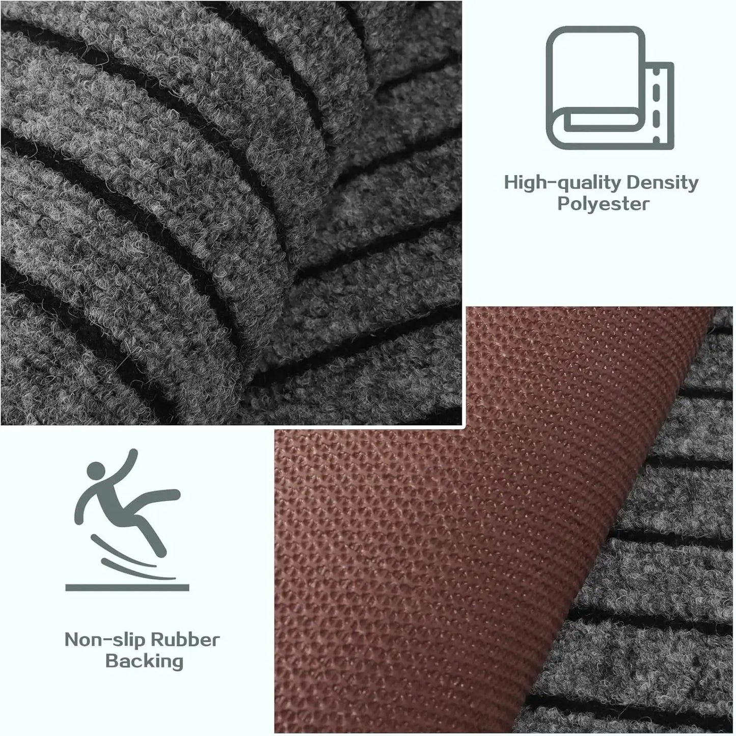 Waterproof Non Slip Backed Carpet For Hallway And Kitchen