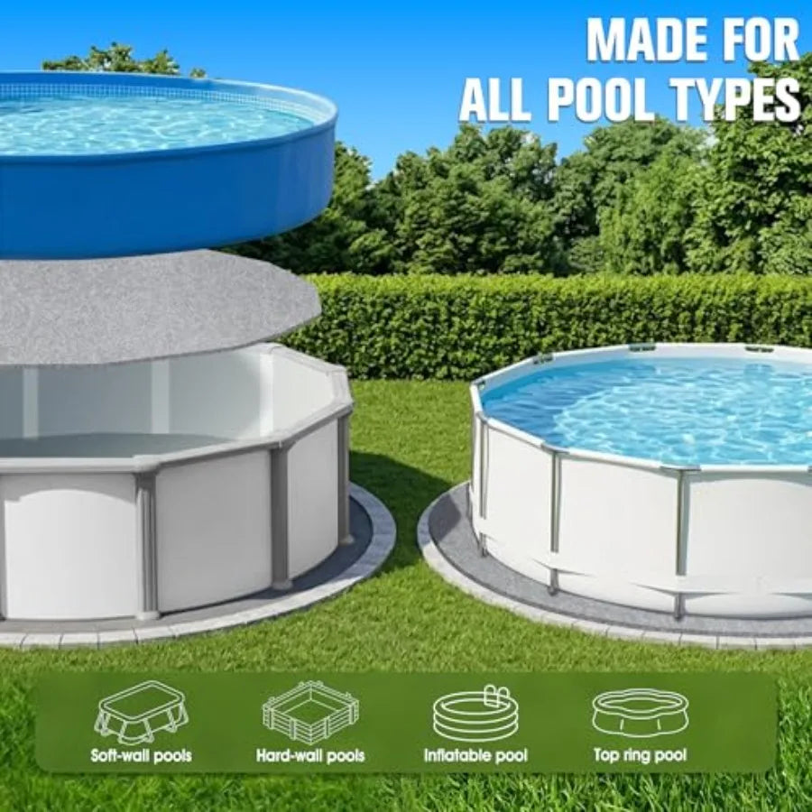 Polyethylene Liner Pad For Above Ground Pools Heavy Duty Protection