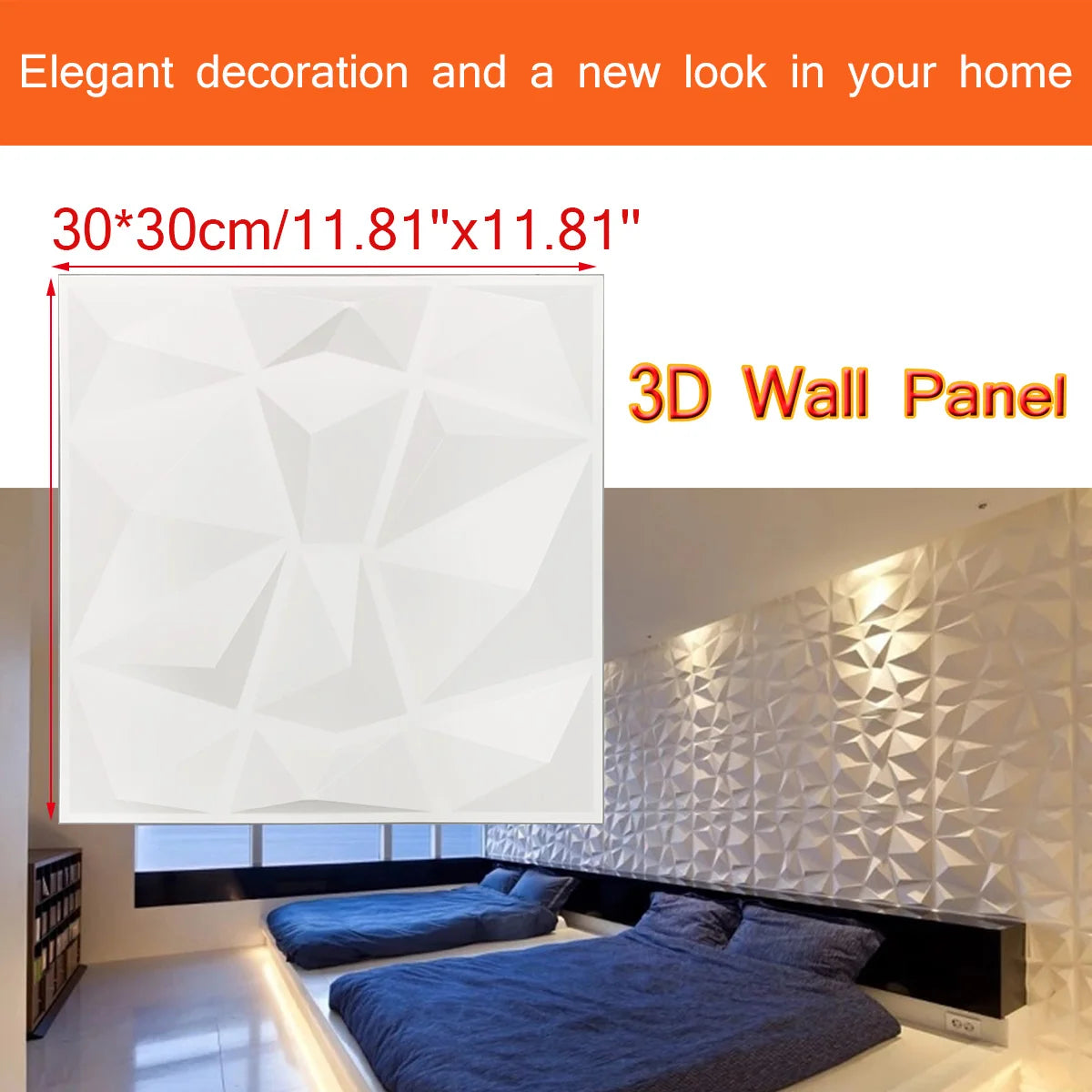 3D Wall Panels PVC Modern Decoration For Gaming Rooms