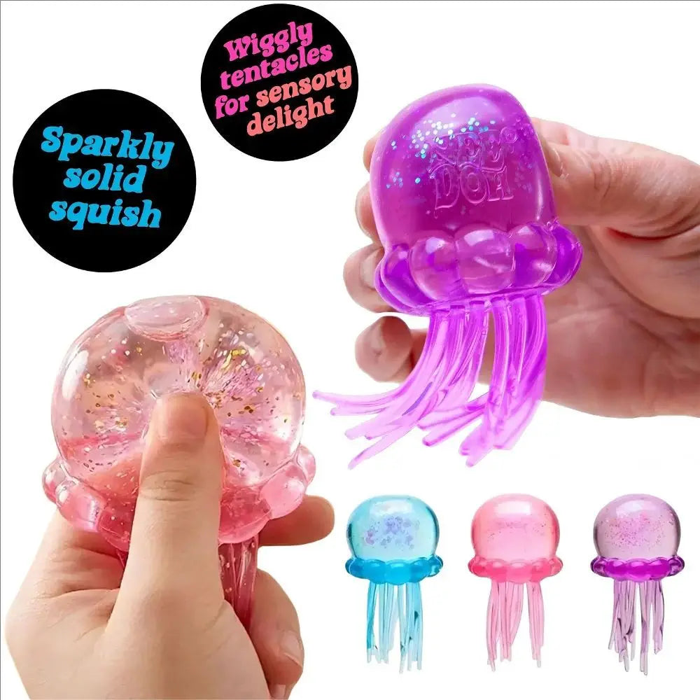 Nee Doh Jellyfish Squishy Toy Fidget Stress Relief