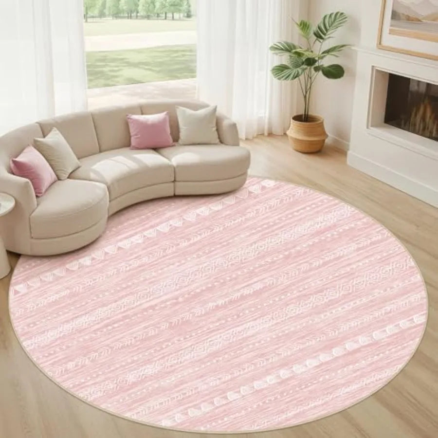 Moroccan Style Indoor Area Rug Stain Resistant And Machine Washable