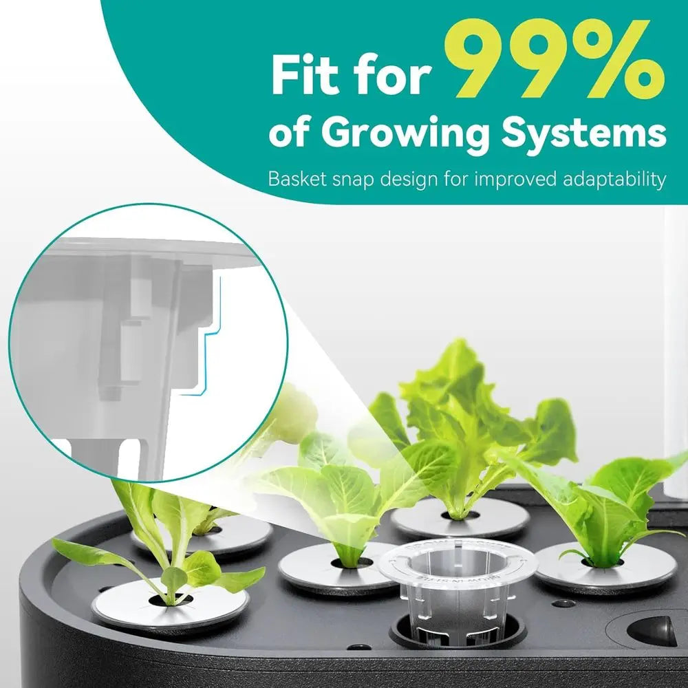 Indoor Hydroponic Garden Kit With 400+ Seeds And Pods