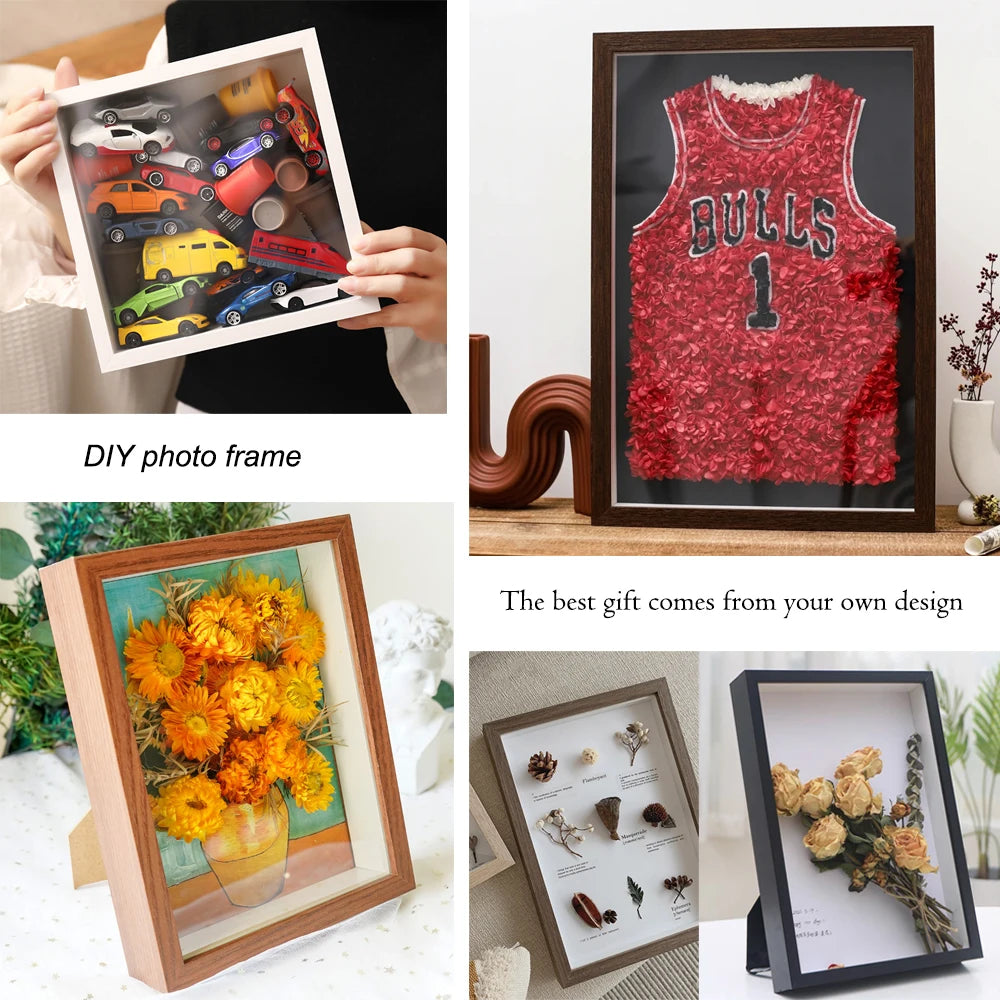 VCC Shadow Box Wooden Frame For 3D Art Displays Premium