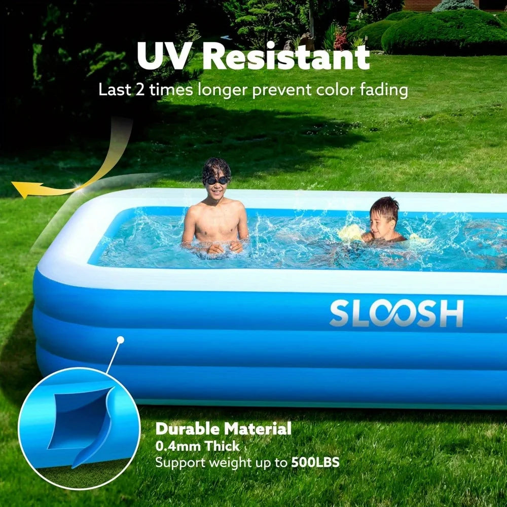 Joyfy Family Inflatable Pool For Backyard Water Parties