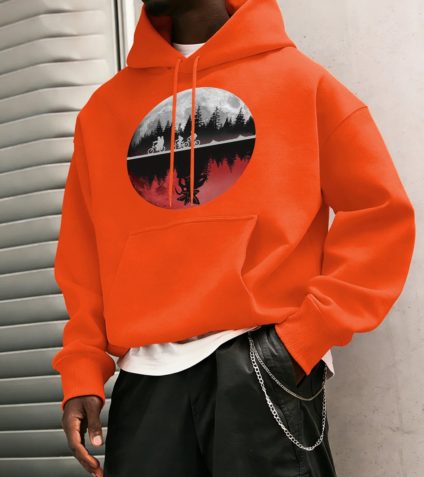 Bicycle Hoodies Pocket Loose fishing pocket Sweatshirt camping Long Sleeve Autumn Warm Fleece Clothing mountain biking Mt. hiking
