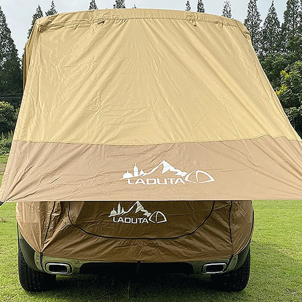 Car Rear Awning Tailgate Shade Tent For Vehicle Outdoor Shelter