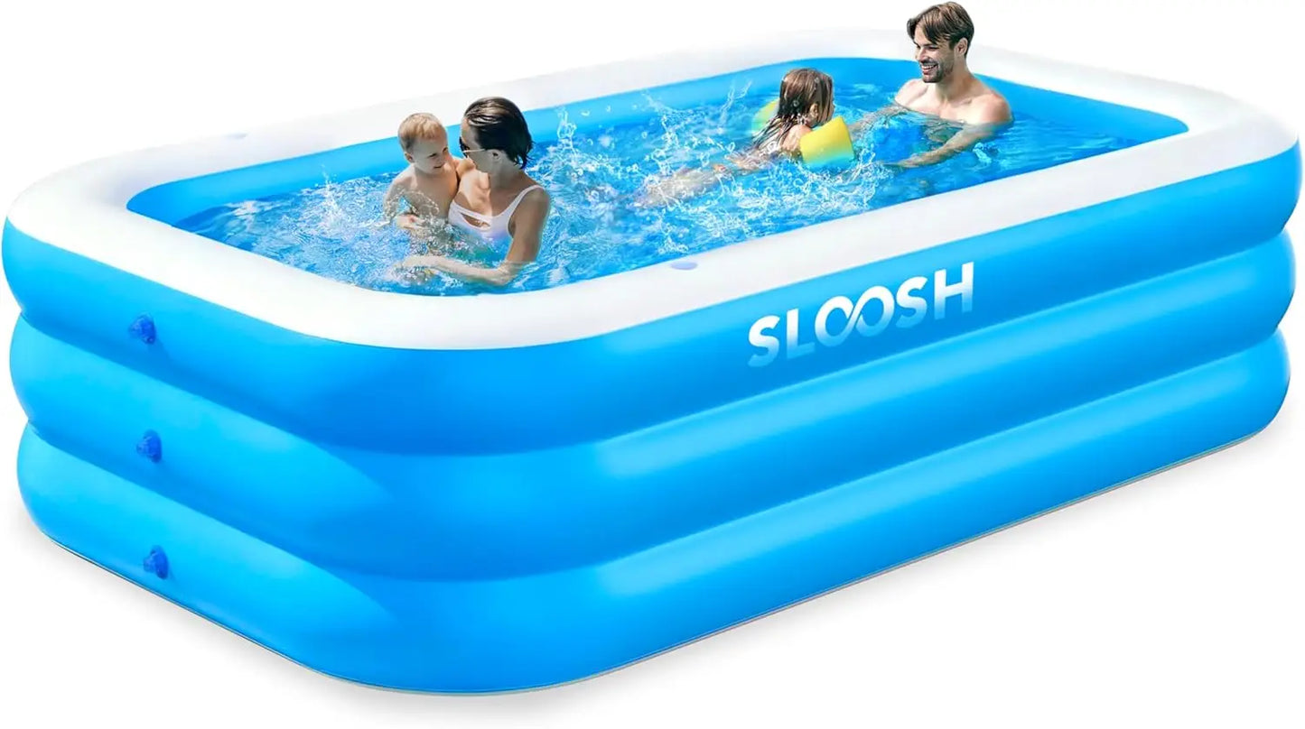 Joyfy Family Inflatable Pool For Backyard Water Parties