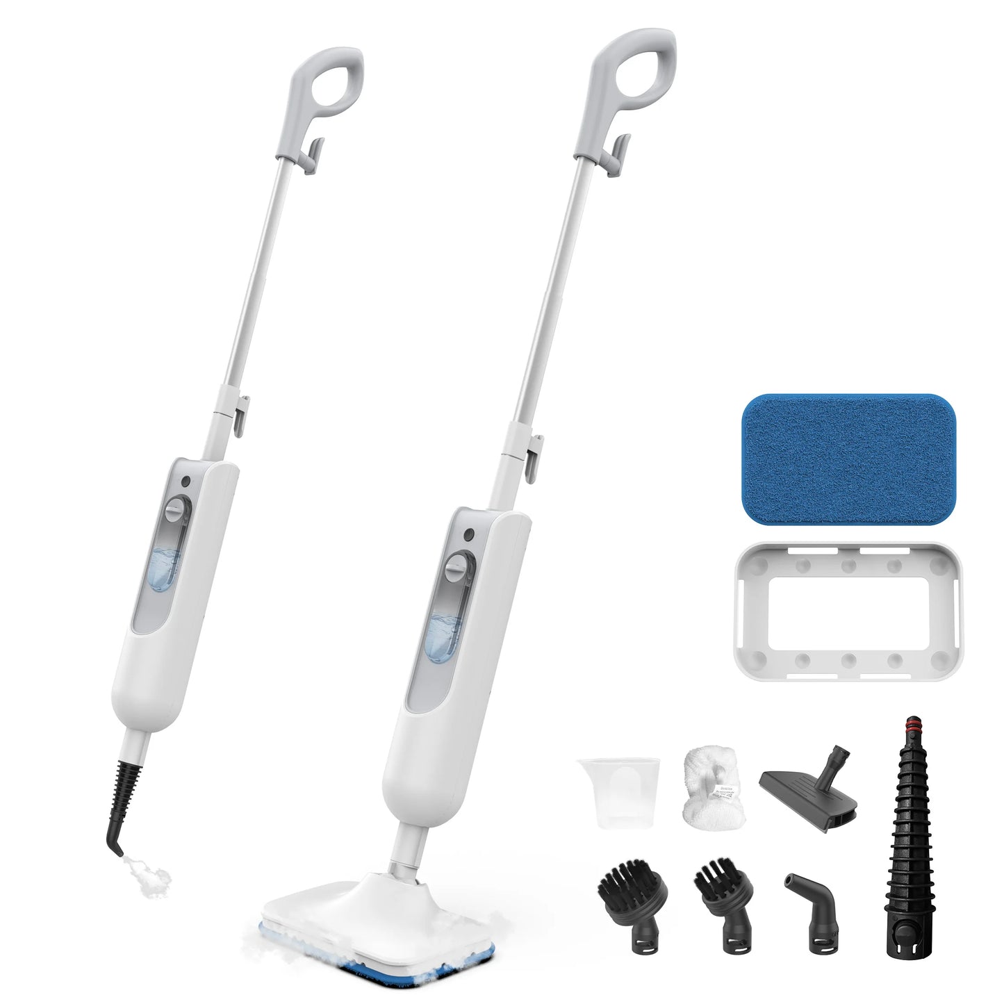 INSE 6-in-1 Powerful Steam Mop Detachable Floor Cleaner
