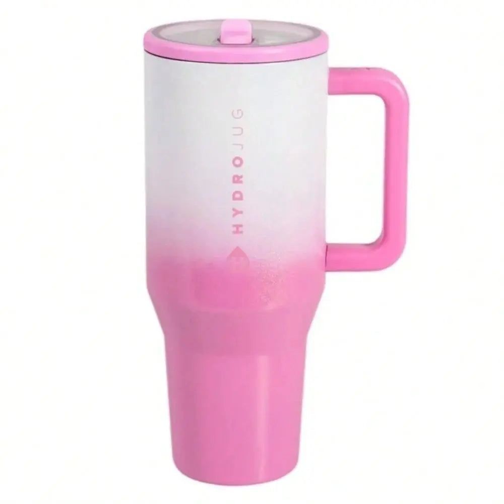 Traveler Insulated Stainless Steel Water Bottle Flip Straw Leak Resistant