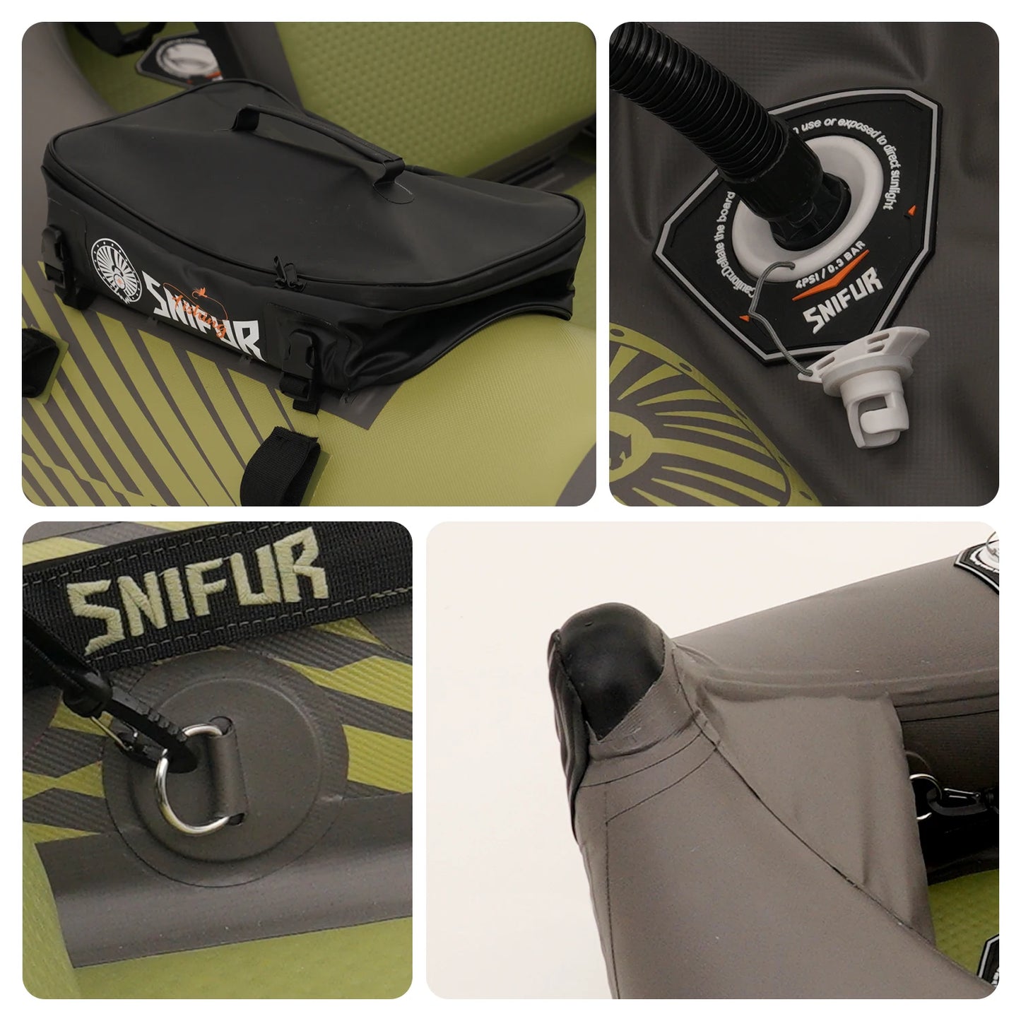 One Person Inflatable Belly Boat For Fishing Kayak