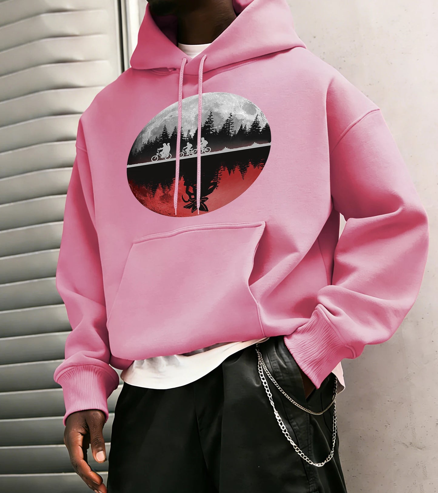 Bicycle Hoodies Pocket Loose fishing pocket Sweatshirt camping Long Sleeve Autumn Warm Fleece Clothing mountain biking Mt. hiking