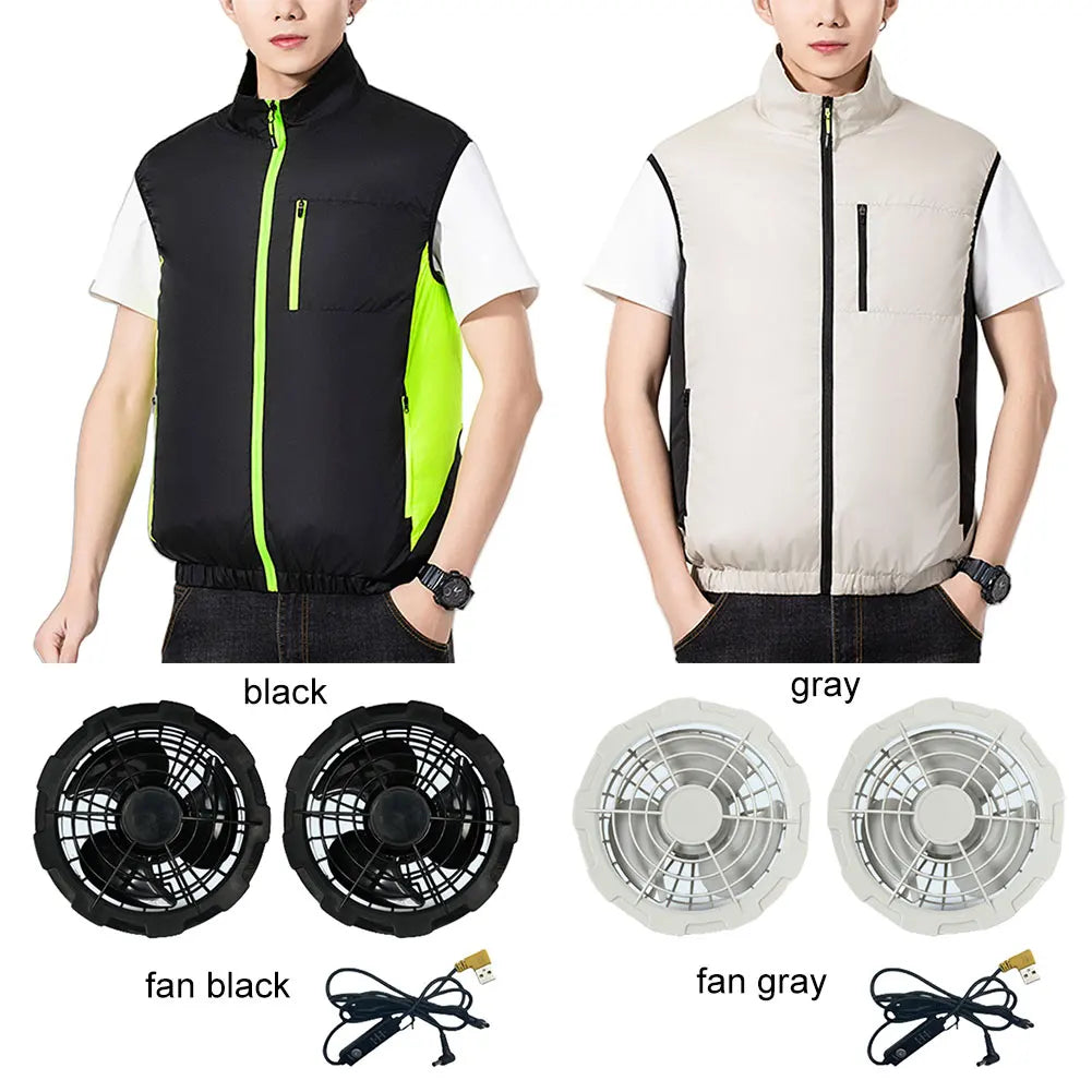 Cooling Vest For Men And Women Summer Air Conditioned Workwear
