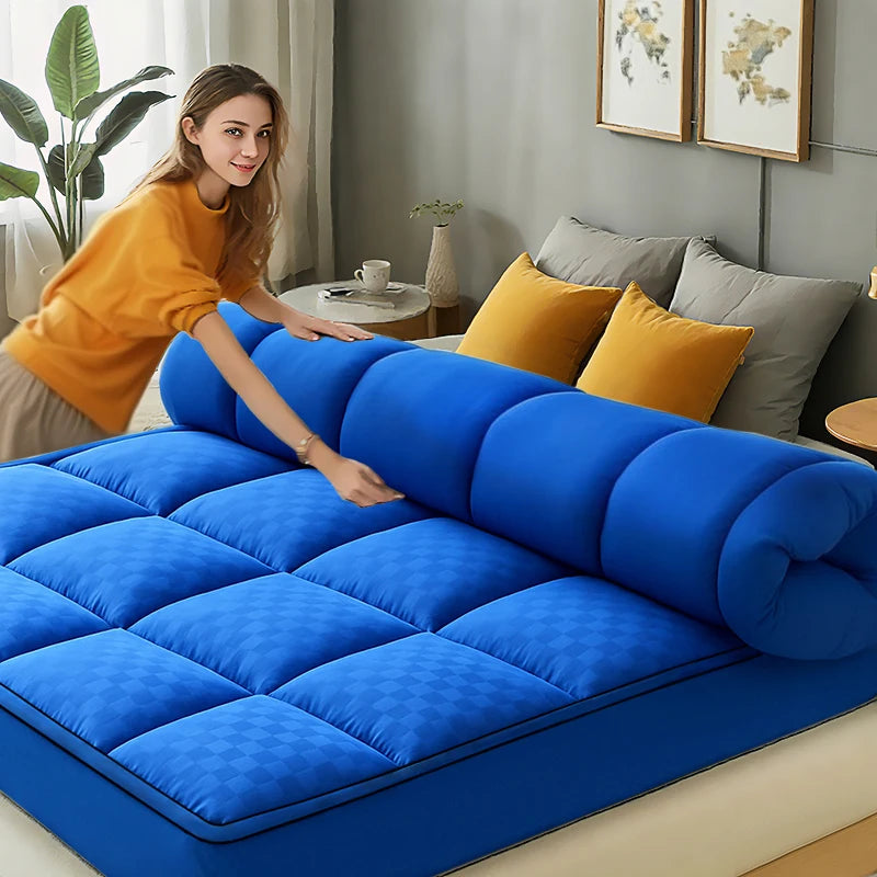 Thick Mattress covers Topper 1000Gsm Cooling Noiseless Breathable Fitted 8-21 Deep Pocket Machine Washable