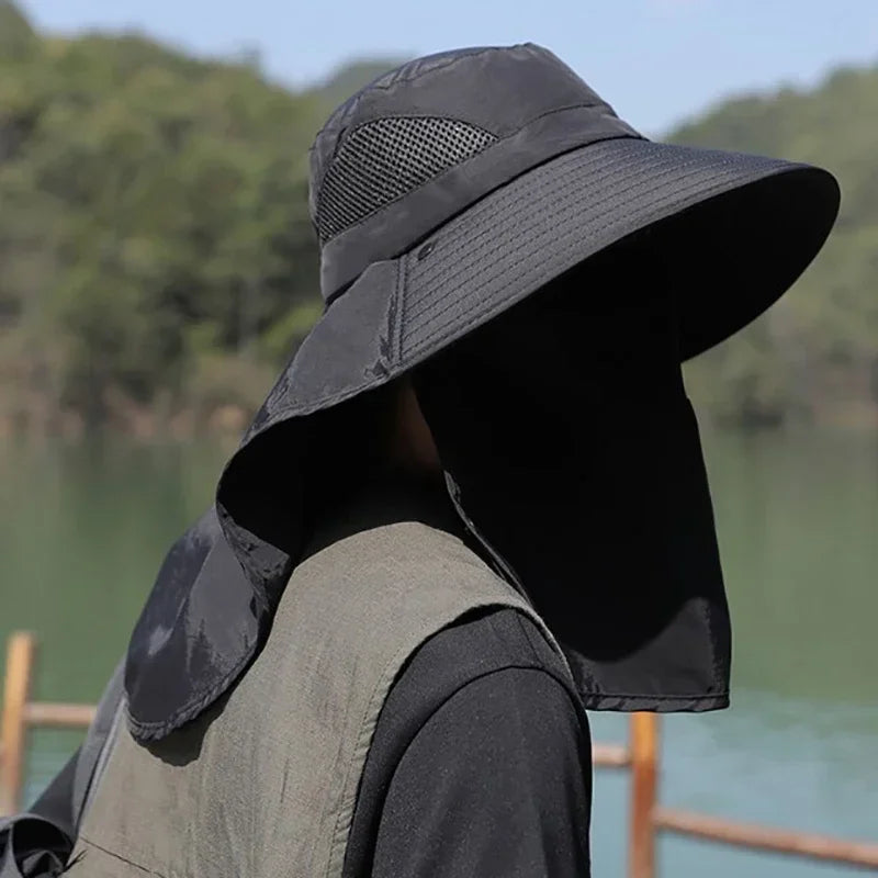 LEOSOXSCN Sun Hat UV Protection For Outdoor Fishing And Hiking
