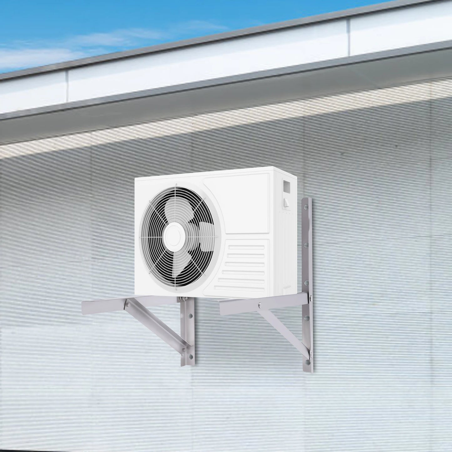 Stainless Steel Wall Mount Bracket For Outdoor Air Conditioner Units