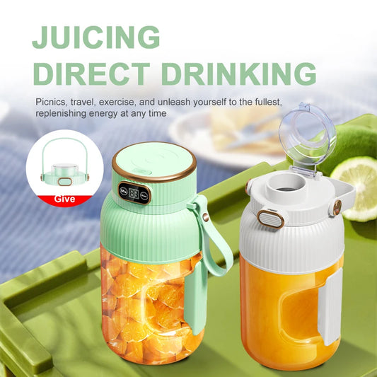 Portable Juicer Blender USB Rechargeable Fruit Juicer Cup