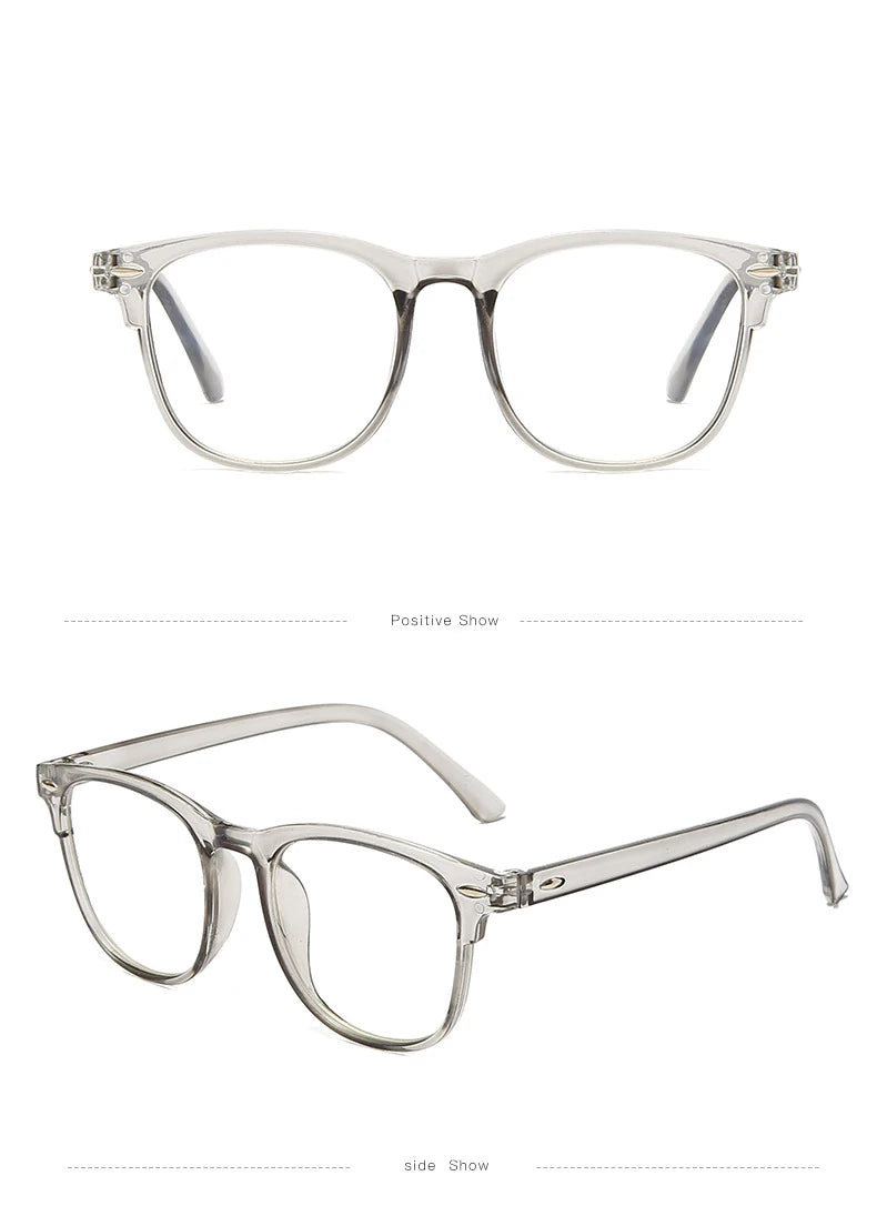 Blue Light Blocking Glasses Three Pack Unisex Round Eyewear
