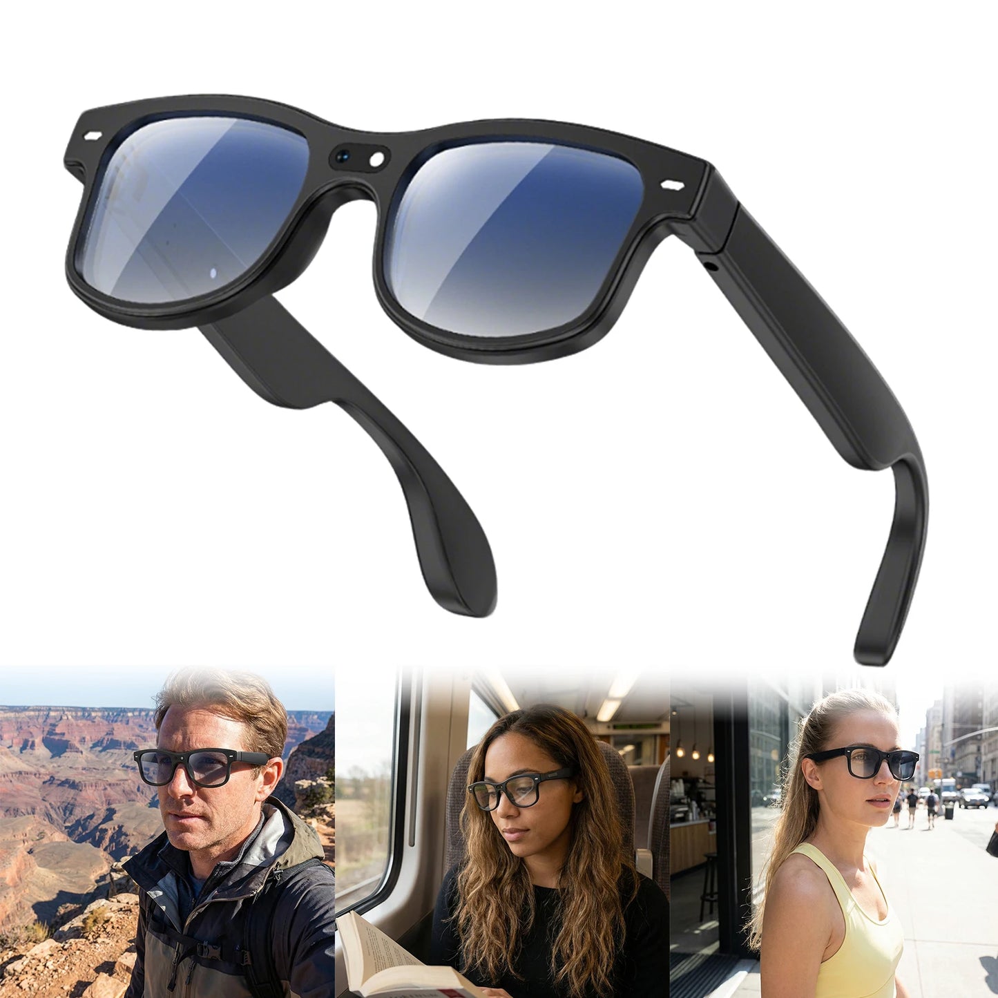 Video Recording Glasses With Real Time Translation