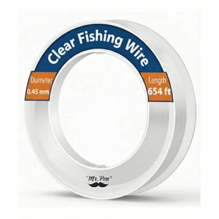 Nylon Fishing Line High Strength Clear Abrasion Resistant Outdoor Use