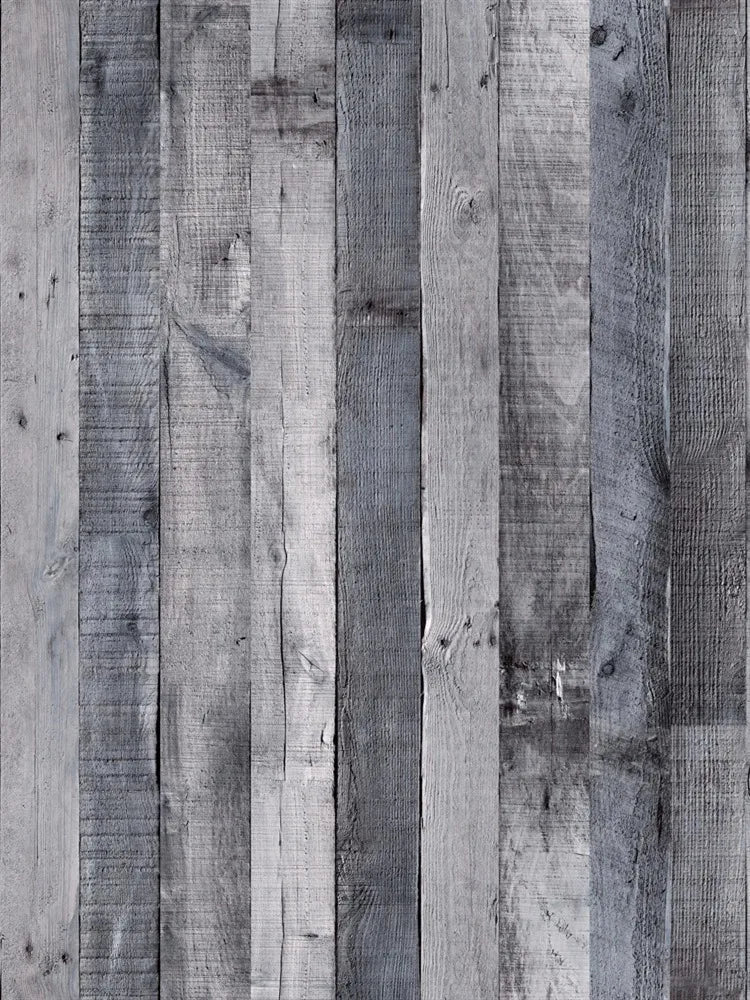 KALYNN Retro Faux Wood Grain Peel And Stick Wallpaper