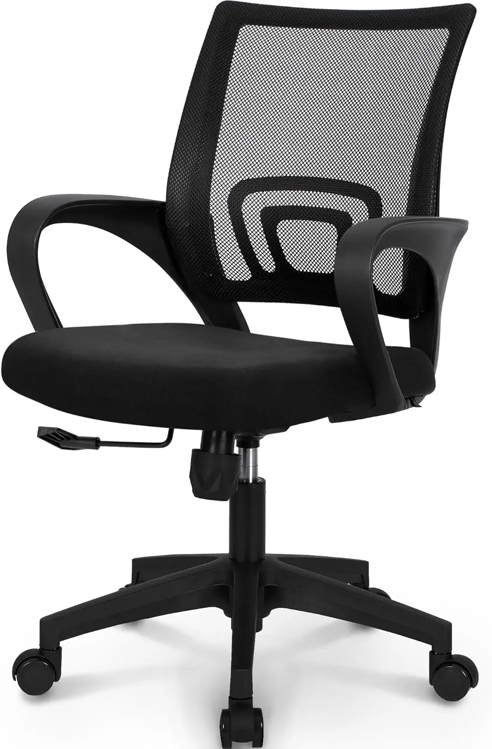 Mesh Gaming Office Chair With Lumbar Support And Adjustable Height