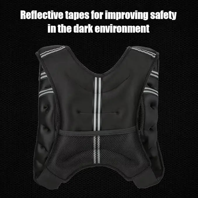 Weighted Vest With Included Weights For Training Workouts